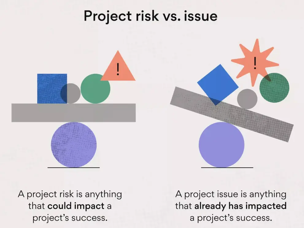 Project Risk Vs Issue